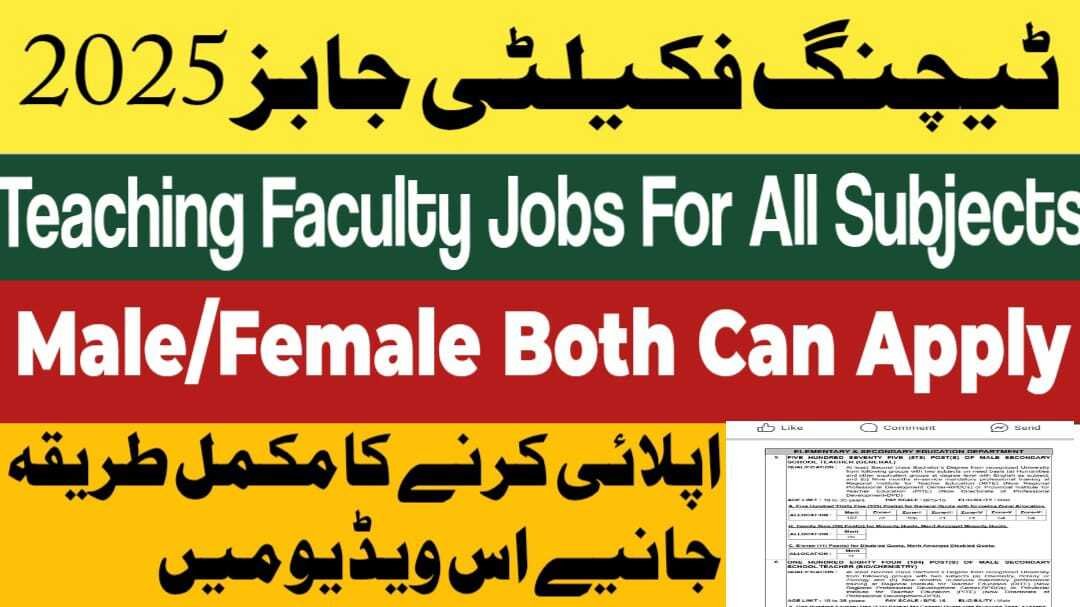 Teaching Faculty Required At The University Of Lahore November Jobs 2025