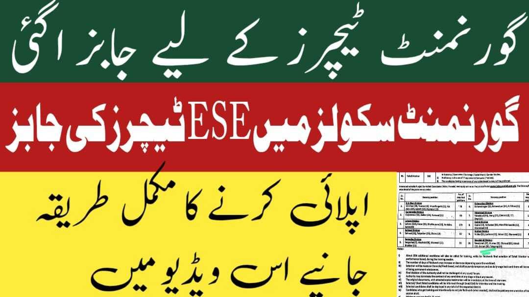 PPSC Announced Jobs For Teachers In Punjab Workers Welfare Fund Labour & Human Resource Department Jobs 2025 Advertisement No. 43/2025