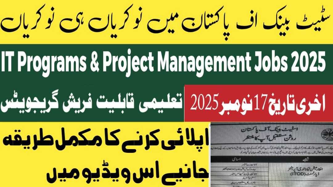 State Bank Of Pakistan November Jobs 2025 Apply Online Software developers & Others SBP Latest