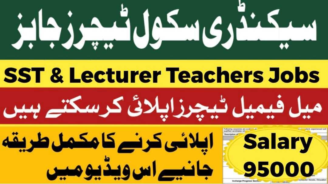 Tameer I Wattan School And Colleges Lecturers And SST Teachers Jobs 2025 December Latest