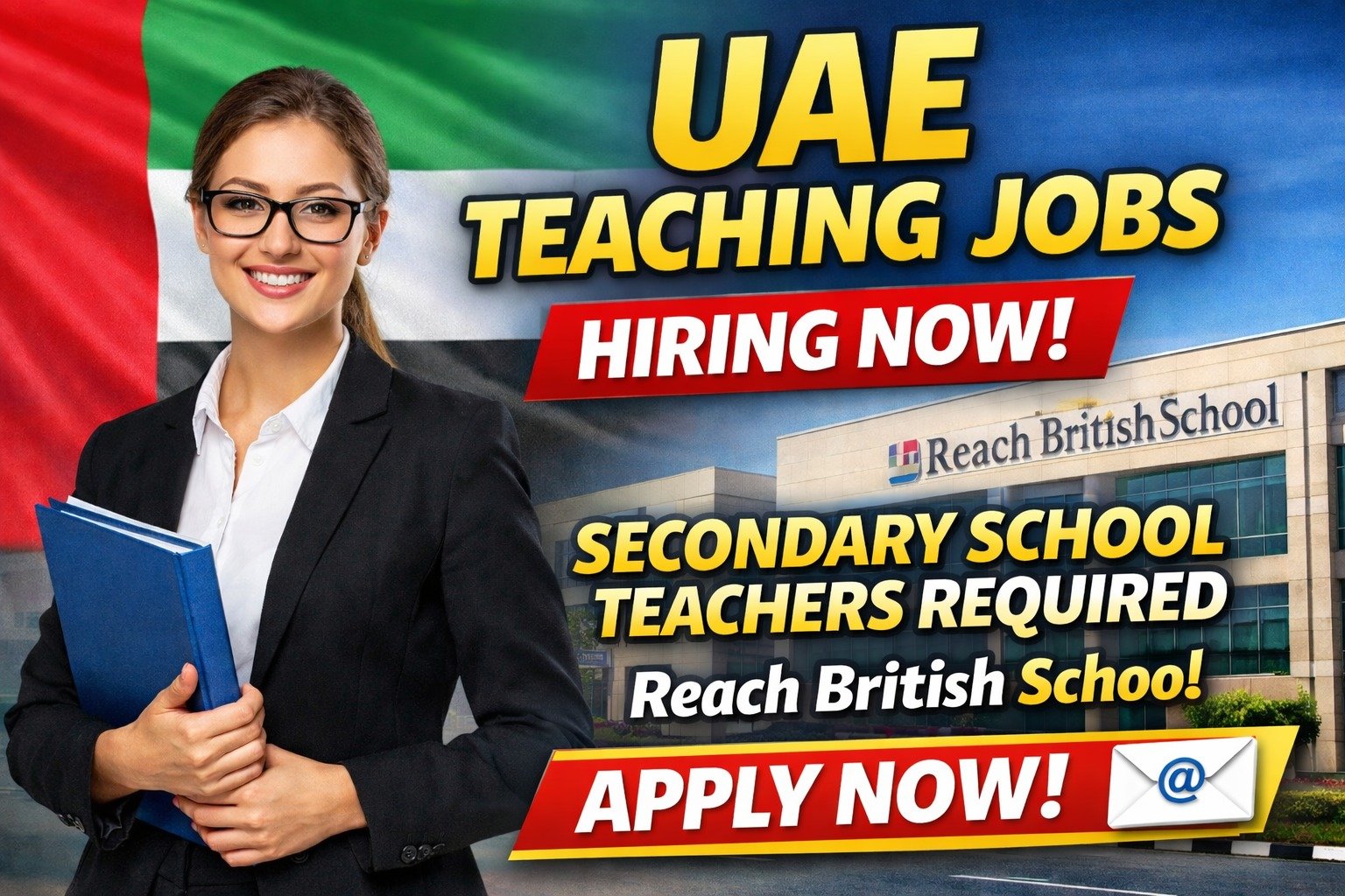 Secondary School Teachers Jobs Announced 2026 In Reach British School UAE April Latest